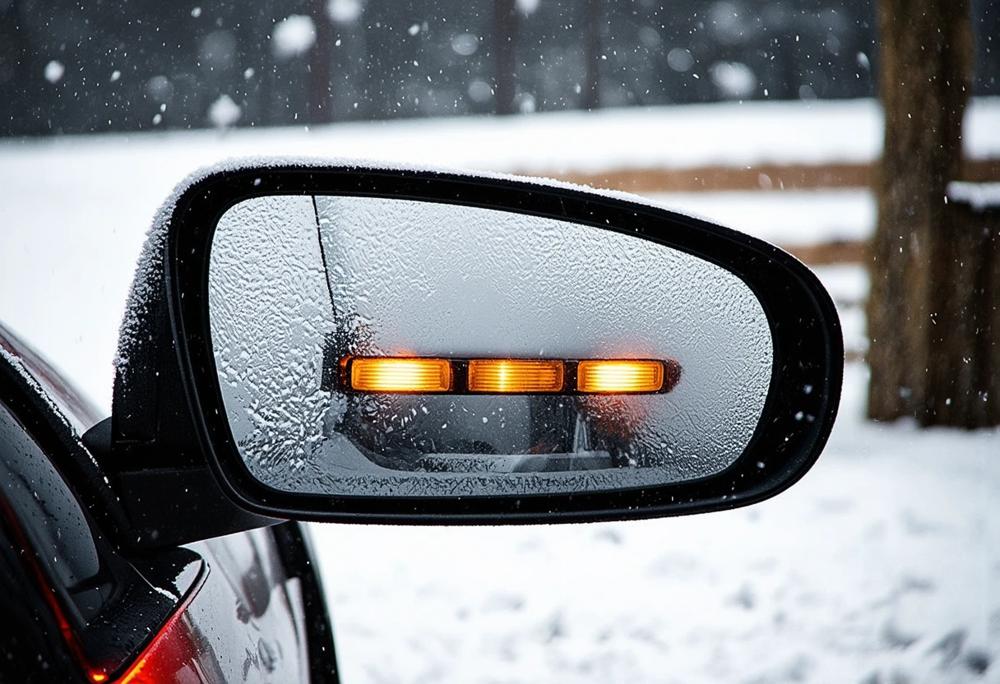 heating mirror