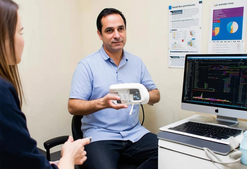 spirometer demonstration