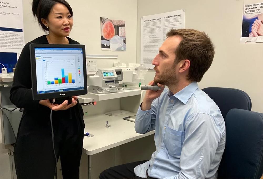 spirometer demonstration